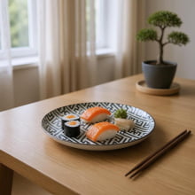 Hashis - Kit com 5 Hashis / Pauzinhos Japoneses em Bambu