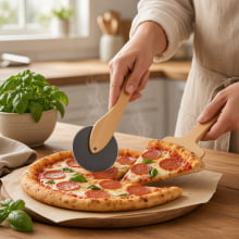 Mangiare - Kit para Servir Pizza com Cortador e Espatula