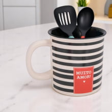 Muito Amor - Mega Caneca Organizadora Divertida