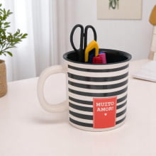 Muito Amor - Mega Caneca Organizadora Divertida