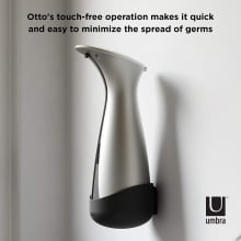 Otto - Porta Detergente Com Sensor - Com Suporte de Parede