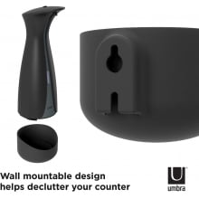 Otto - Porta Detergente Com Sensor - Com Suporte de Parede
