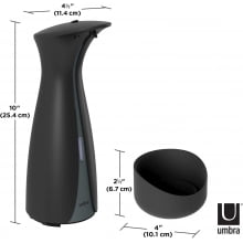 Otto - Porta Detergente Com Sensor - Com Suporte de Parede