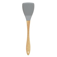 Summer - Colher Quadrada de Silicone e Bambu