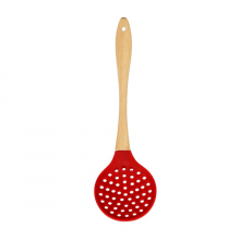 Summer - Escumadeira de Silicone e Madeira