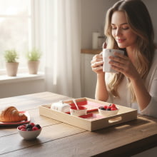 Você e Eu - Kit Café da Manhã Com 8 Peças
