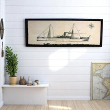 Quadro Barco Vintage II
