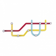Subway - Linhas de Metrô - Ganchos / Cabideiros