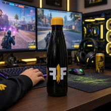 Booyah - Garrafa Cantil Free Fire 500 ML