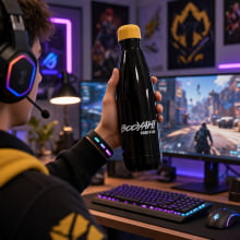 Booyah - Garrafa Cantil Free Fire 500 ML