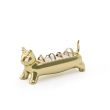Ali Cat - Porta Anéis Gato Munchkin para 9 Anéis