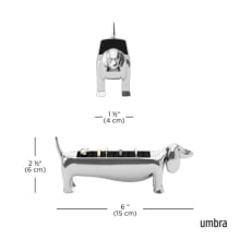 Dachshund - Porta Anéis Cachorro Salsicha para 10 aneis