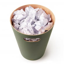 Woodrow - Lixeira De Madeira