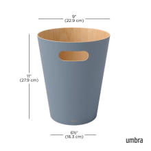 Woodrow - Lixeira De Madeira