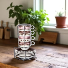 Inverno - Conjunto para Café com 9 Peças