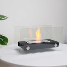 Fuoco - Lareira Portátil Minimalista Moderna À Alcool (Sem Fumaça)