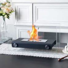 Fuoco - Lareira Portátil Minimalista Moderna À Alcool (Sem Fumaça)