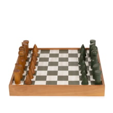 Stratum - Jogo de Xadrez Elegante Em Madeira