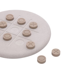 Tris - Jogo da Velha Decorativo e  Elegante Em Cimento e Polirresina