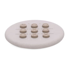 Tris - Jogo da Velha Decorativo e  Elegante Em Cimento e Polirresina