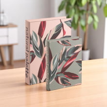Natural Palette - Kit com 2 Caixas Organizadoras
