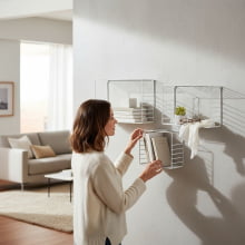 Light - Kit com 3 Nichos em Metal nos Tamanhos P, M e G
