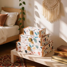 Terrazzo - Kit c/ 3 Caixas Organizadoras P, M, G