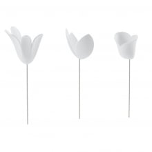 Bloomer - Conjunto Decorativo Flores 3D Com 9 Peças