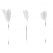 Bloomer - Conjunto Decorativo Flores 3D Com 9 Peças
