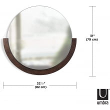 Mira Grande - Espelho de Parede Decorativo 76 cm