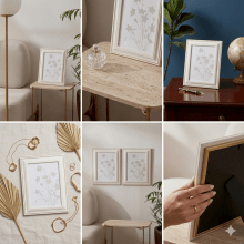 Áurea - Porta Retrato Para Fotos 15x20 cm