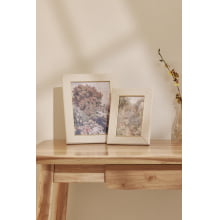 Burlap Clean Grande - Porta Retrato Para Fotos 15x20 cm 