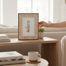 Lumi - Porta Retrato Em Poliestireno (P ou M)