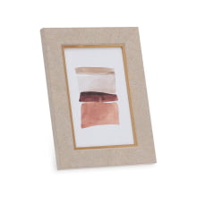 Mineral Oro Pequeno - Porta Retrato Para Fotos 10x15 cm