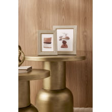 Mineral Oro Pequeno - Porta Retrato Para Fotos 10x15 cm