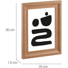 Naturale - Porta Retrato Em MDF 20x25 cm