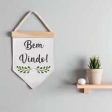 Bem Vindo - Flâmula Casinha