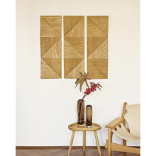 Mariz - Kit com 3 Quadros estilo Painel em MDF