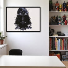 Darth Vader - Poster com Moldura