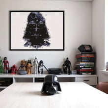 Darth Vader - Poster com Moldura
