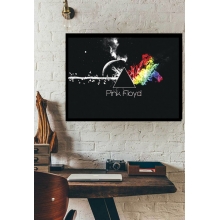 Pink Floyd - Poster com Moldura