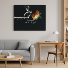Pink Floyd - Poster com Moldura