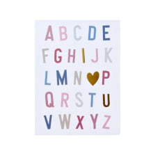 Abecedário Decorativo Love - Quadro Decorativo de Parede