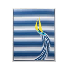 Veleiro ao Mar - Quadro Decorativo Moderno - Cópia (1)