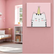 Gato Unicórnio - Quadro em Azulejo
