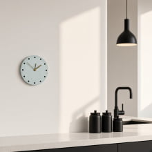 Dots Grey - Relógio Minimalista em Concreto