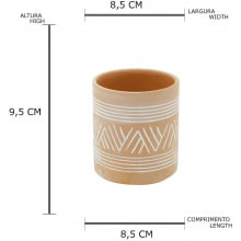 Aztec - Vaso em Cerâmica