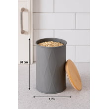 Bamboo (Tamanho M) - Pote Para Mantimentos