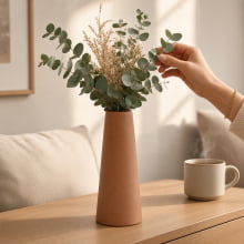 Cone Pieds - Vaso Minimalista em Cerâmica