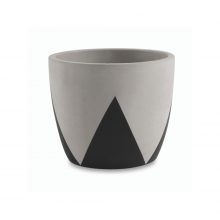 Coroa - Kit com 3 Vasos Em Cimento (P+M+G)